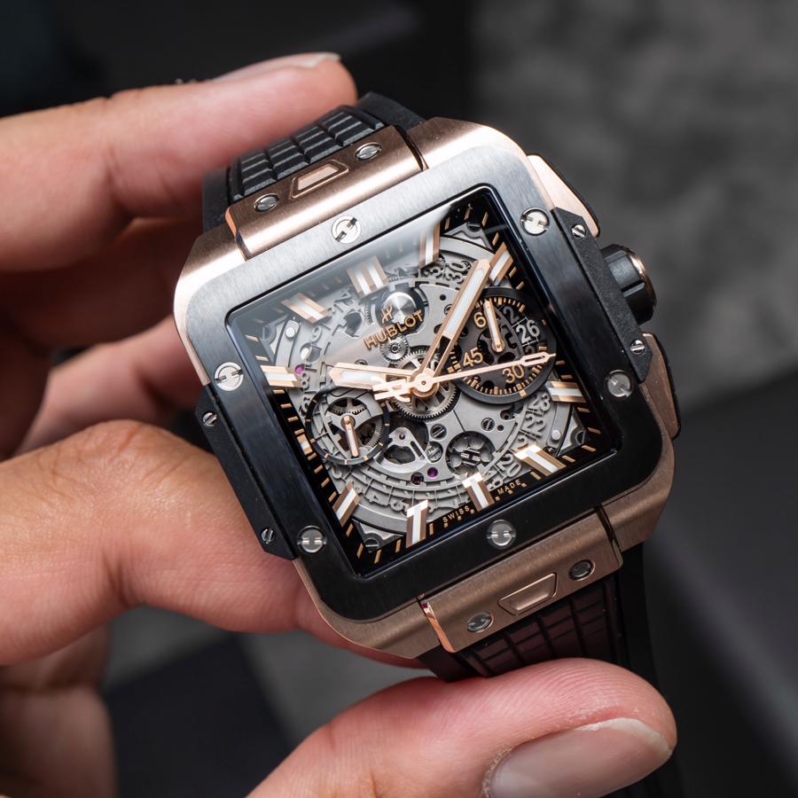 5 mẫu đồng hồ mặt vuông Square Bang Unico: sự khởi đầu mới của Hublot - Ảnh 5