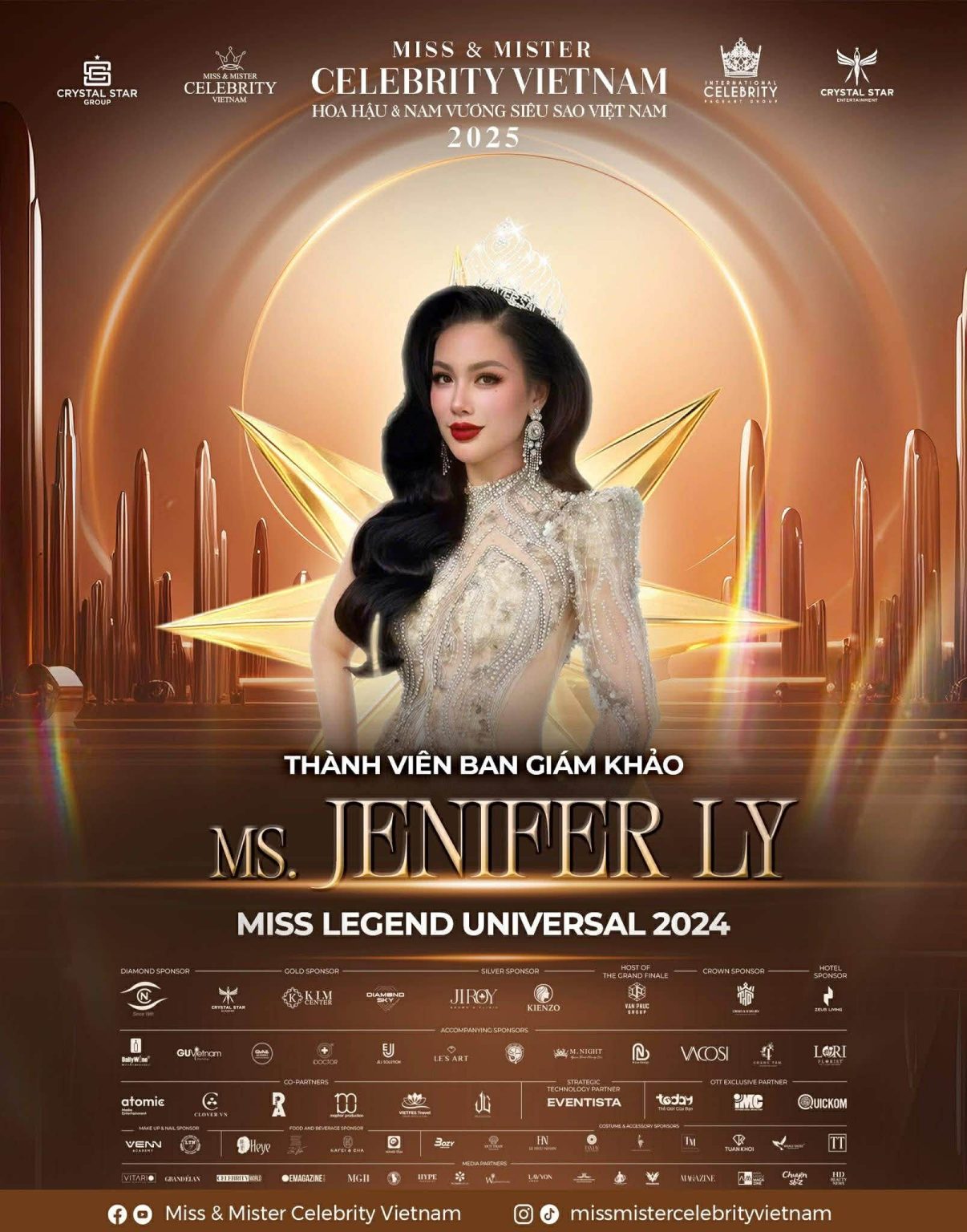 Lộ diện giám khảo quyền lực đêm chung kết Miss & Mister Celebrity ...